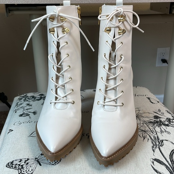 MICHAEL MICHAEL KORS Kyle Leather Lace-Up Boot - Picture 3 of 9